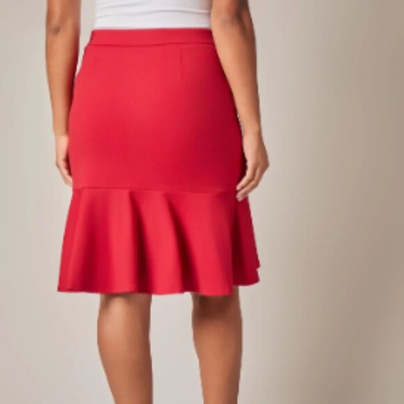 NWT – Kasper Plus Pull-On Flare Midi Skirt - Size: 16W- PRICE IS FIRM - Picture 6 of 6